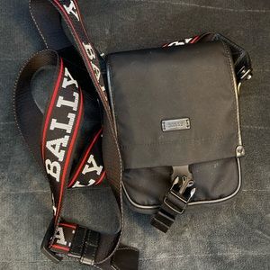 Bally Unisex Nylon Crossbody Shoulder Bah